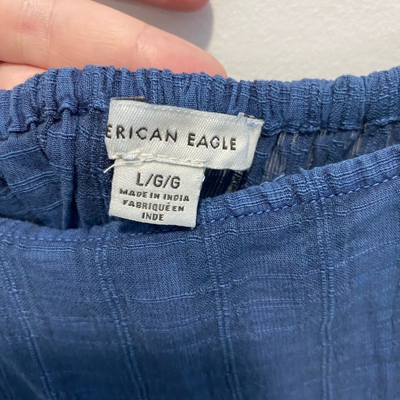 American Eagle Babydoll Puff Sleeve Dress - Picture 5 of 5